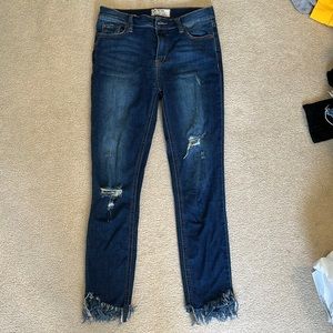 Free People skinny jeans